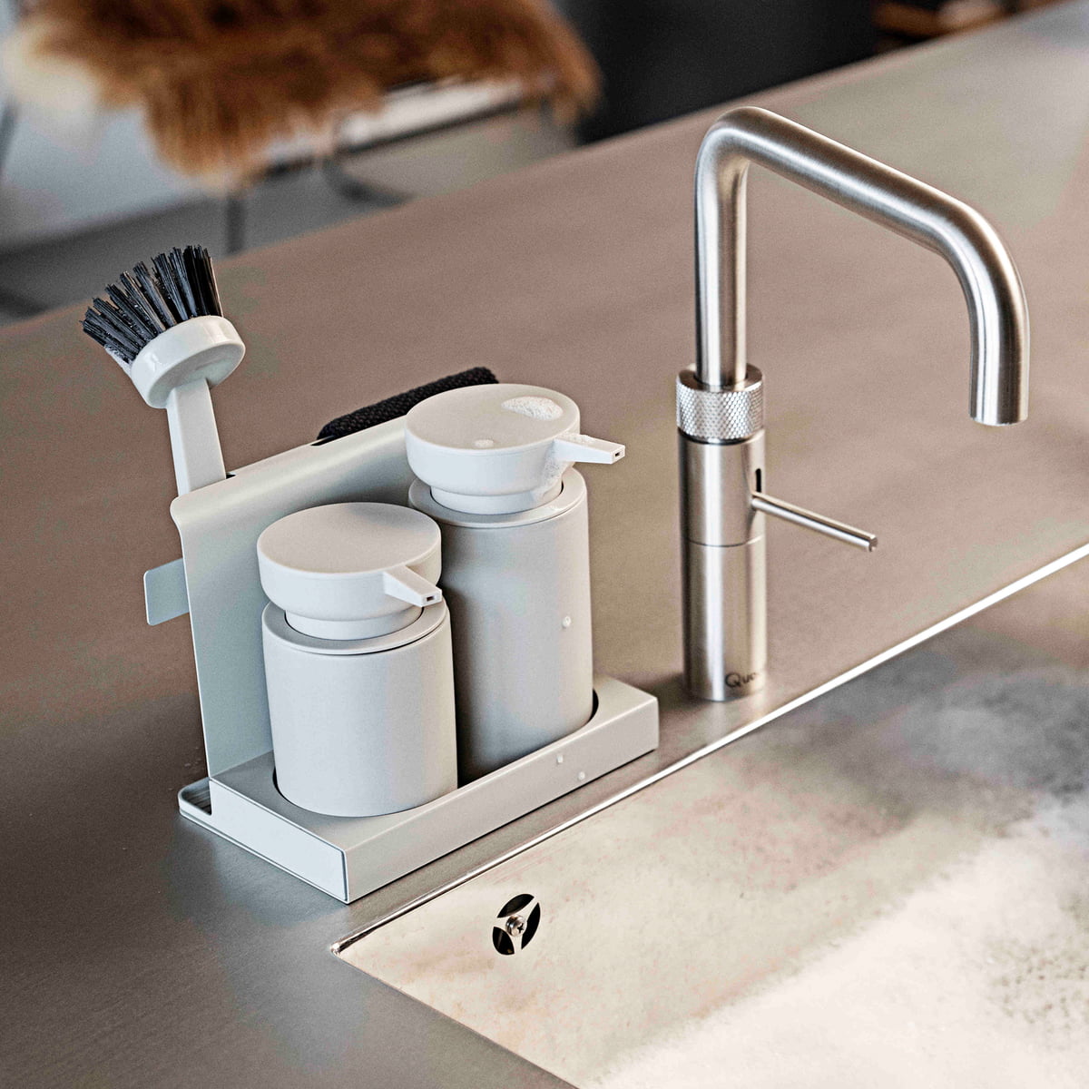 Zone Denmark Dishwashing Set DIISH Warm Grey